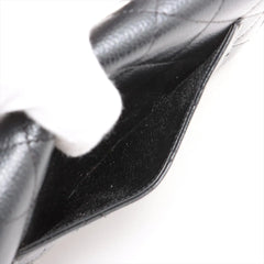 Chanel Caviar Wallet on Chain Black