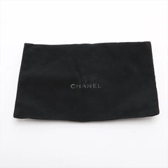 Chanel Caviar Wallet on Chain Black