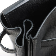 Hermes Birkin 35 Ardennes Noir D Square Stamp