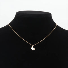 Van Cleef & Arpels Sweet Alhambra Papillon Mother of Pearl Necklace 2022