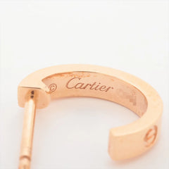 Cartier Small Model Love Earrings