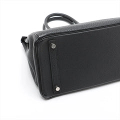 Hermes Birkin 30 Togo Black Shooting Star Noir G Square Stamp