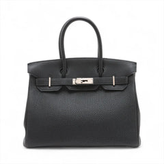 Hermes Birkin 30 Togo Black Shooting Star Noir G Square Stamp