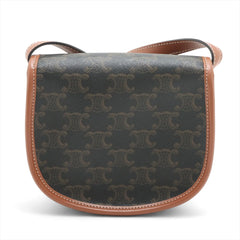 Celine Triomphe Mini Besace Bag Brown