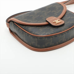 Celine Triomphe Mini Besace Bag Brown