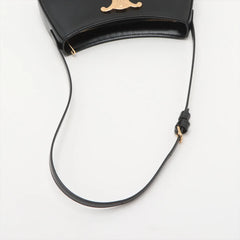 Celine Triomphe Medium Tilly Bag Black