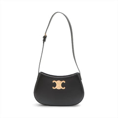 Celine Triomphe Medium Tilly Bag Black