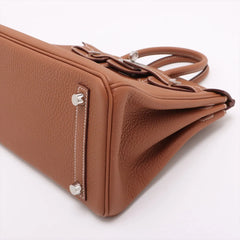 Hermes Birkin 25 Togo Gold PHW K Stamp