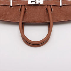 Hermes Birkin 25 Togo Gold PHW K Stamp