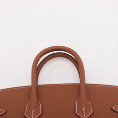 Hermes Birkin 25 Togo Gold PHW K Stamp