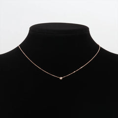 Cartier D'amour XS Diamond Necklace Rose Gold