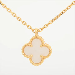 Van Cleef & Arpels Sweet Alhambra Mother of Pearl Necklace