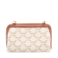 Celine Triomphe Clutch with Chain