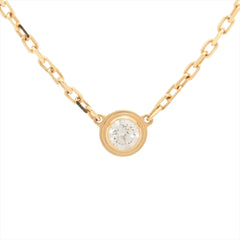 Cartier D'amour Small Model Diamond Necklace