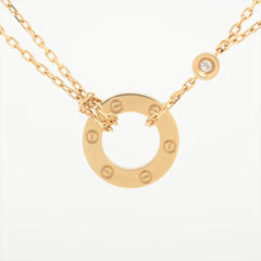 Cartier Love Pendant 2 Diamonds Necklace