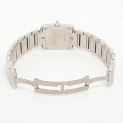 Cartier Small Model Tank Francaise Mother of Pearl Pink Watch W51028Q3