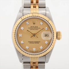 Rolex Lady Datejust 26mm Two Toned with Diamonds