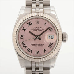 Rolex 26mm Lady Datejust Watch Roman Numerals Pink