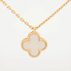 Van Cleef & Arpels Sweet Alhambra Mother of Pearl Necklace