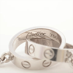 Cartier Baby Love Necklace White Gold