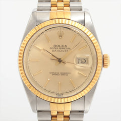 Rolex Date Just Watch 36mm Two Toned