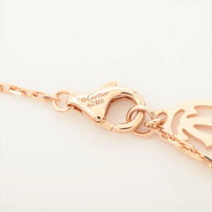Cartier D'amour Small Model Diamond Necklace Pink Gold