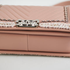 Chanel Old Medium Boy Pink