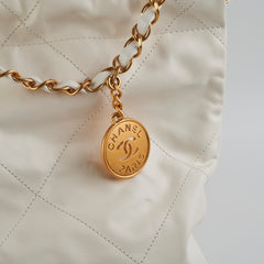 Chanel 22 Medium White