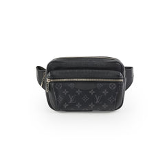 Louis Vuitton Men Black Monogram Belt Bag