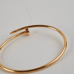 BC Cartier juste un clou JUC SM bracelet 17 yellow gold