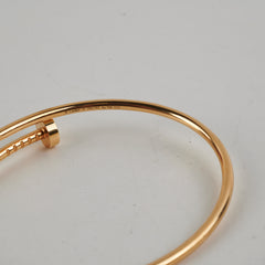 BC Cartier juste un clou JUC SM bracelet 17 yellow gold