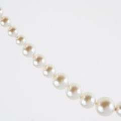 Chanel Long Pearl CC Logo Necklace Costume Jewellery