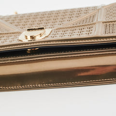 Christian Dior Diorama Wallet On Chain Gold WOC