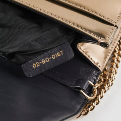 Christian Dior Diorama Wallet On Chain Gold WOC