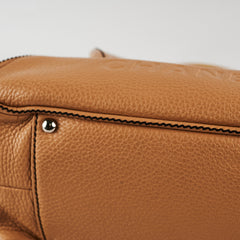 Chanel Boston Beige Caviar Shoulder Bag