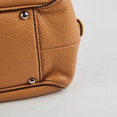 Chanel Boston Beige Caviar Shoulder Bag