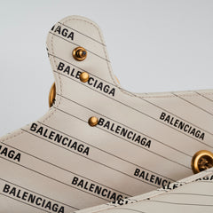 Gucci X Balenciaga Collab Marmont Small White