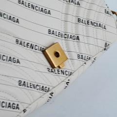 Gucci X Balenciaga Collab Marmont Small White
