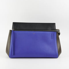Celine Tri-colour Leather Edge Shoulder Bag