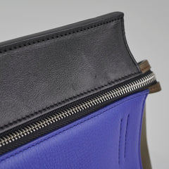 Celine Tri-colour Leather Edge Shoulder Bag