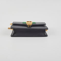 Gucci Supermini Sylvie Chain Bag Black