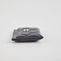 Chanel Lambskin Card Holder Black