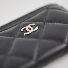 Chanel Lambskin Card Holder Black