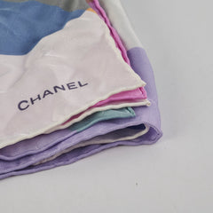 Chanel Multicolour CC Logo Scarf