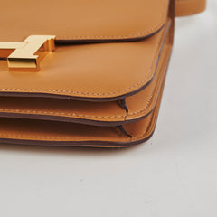 Hermes Mini Constance 18 Biscuit Z Stamp