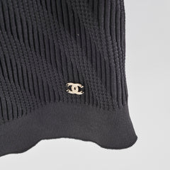 Chanel Knit Top Black Size 34