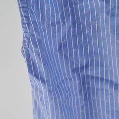 Louis Vuitton Slesveless Lavaliere Blouse Blue Size 34