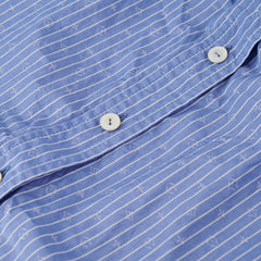 Louis Vuitton Slesveless Lavaliere Blouse Blue Size 34