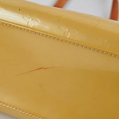 Louis Vuitton Brea Vernis MM Yellow