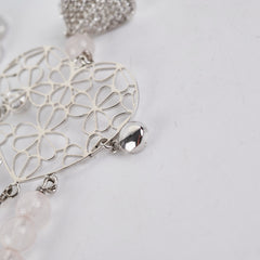 Christian Dior Heart Pink Clip On Earrings Costume Jewellery